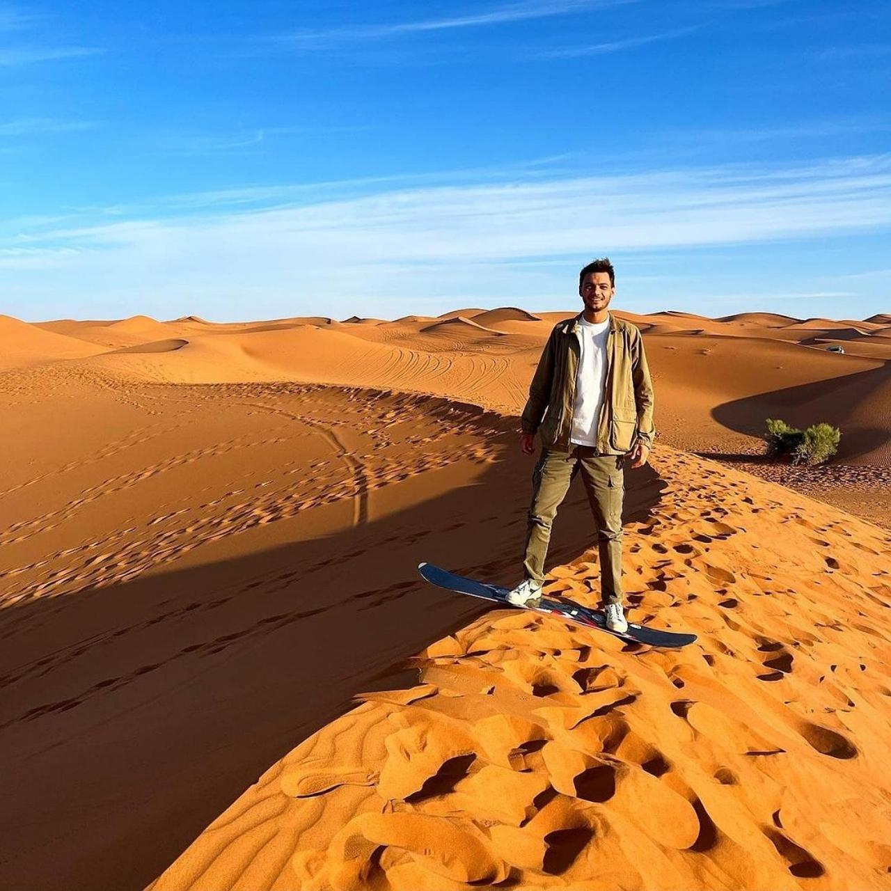 Bivouac La Fibule Des Dunes Merzouga Exteriör bild